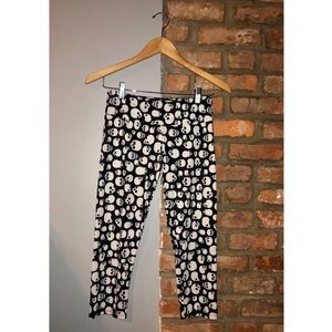 YAS Skull Print Yoga Pant, Women’s S